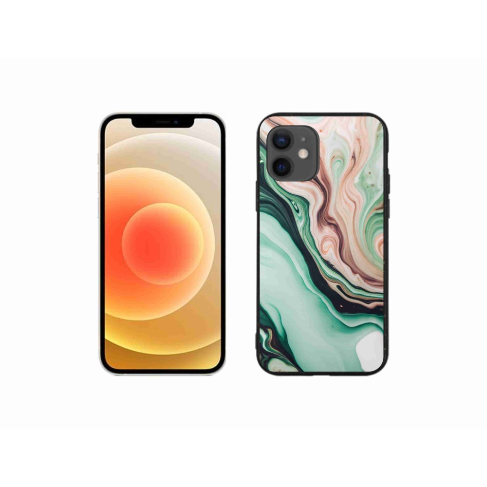 Gél borítás mmCase iPhone 12 Mini készülékhez - absztrakt motívum 62