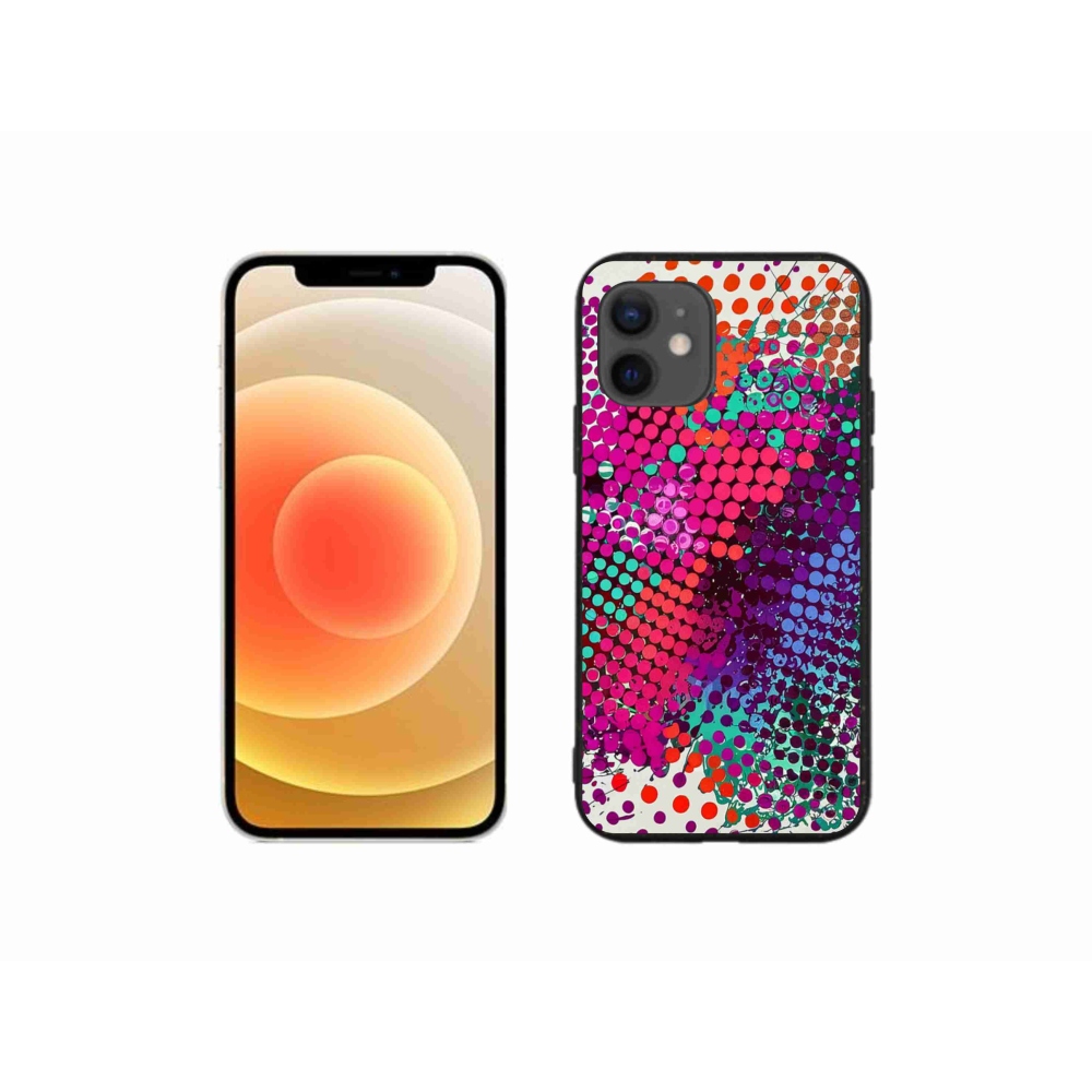 Gél borítás mmCase iPhone 12 Mini készülékhez - absztrakt motívum 65