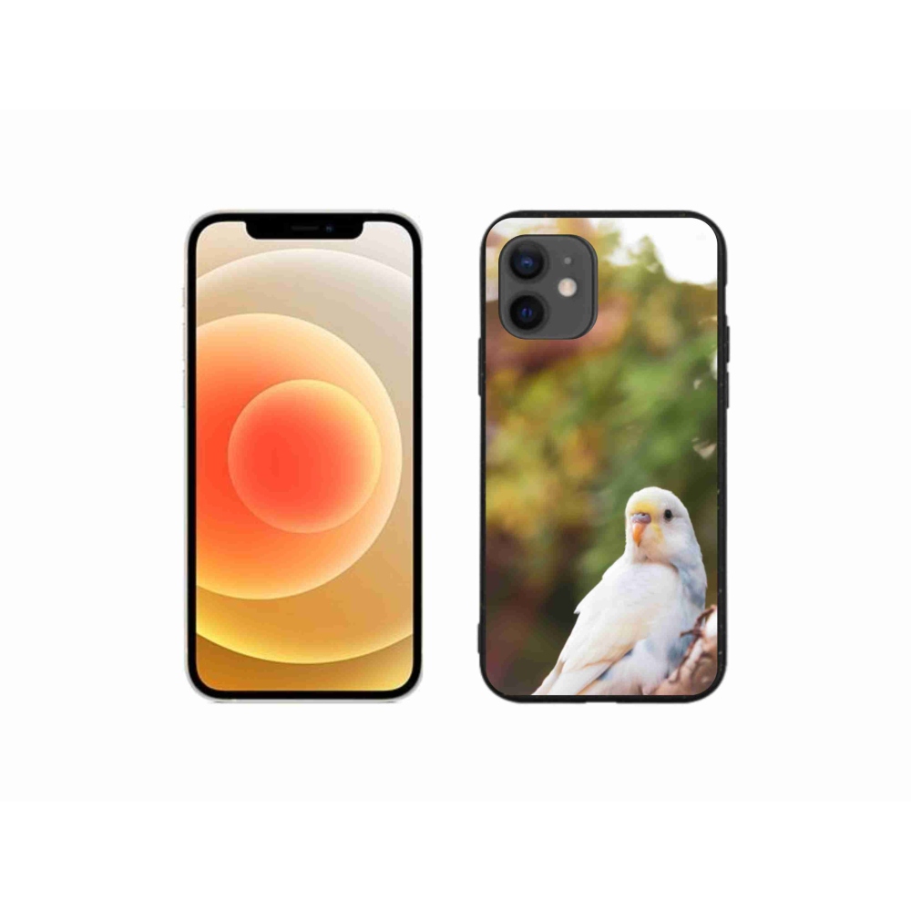 Zselés borítás mmCase iPhone 12 Mini készülékhez - andulka fehér