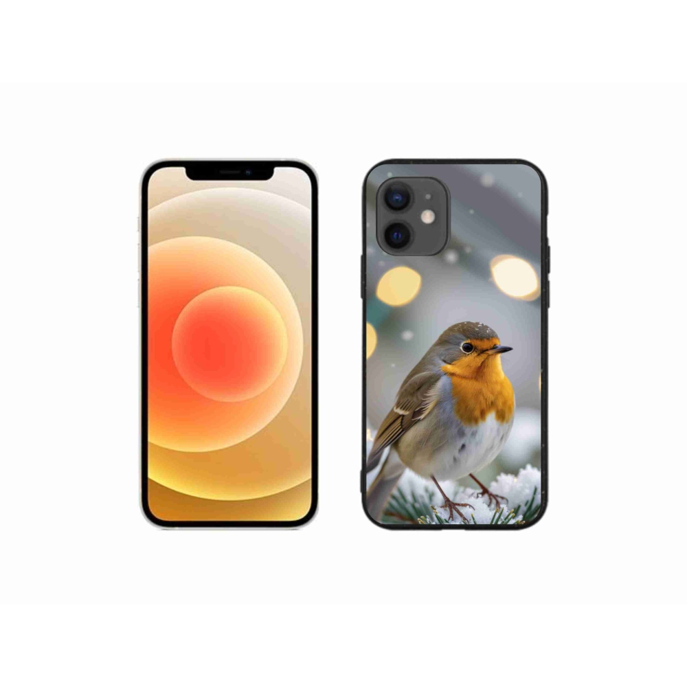 mmCase gél tok az iPhone 12 Mini-hez – téli piros