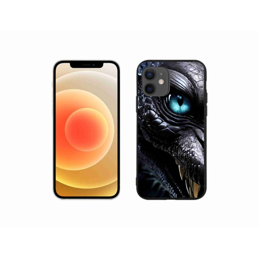 mmCase gél tok az iPhone 12 Mini-hez – sárkányos mintával