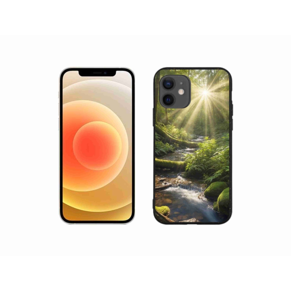 Gél borítás mmCase iPhone 12 Mini készülékhez - erdő mélysége