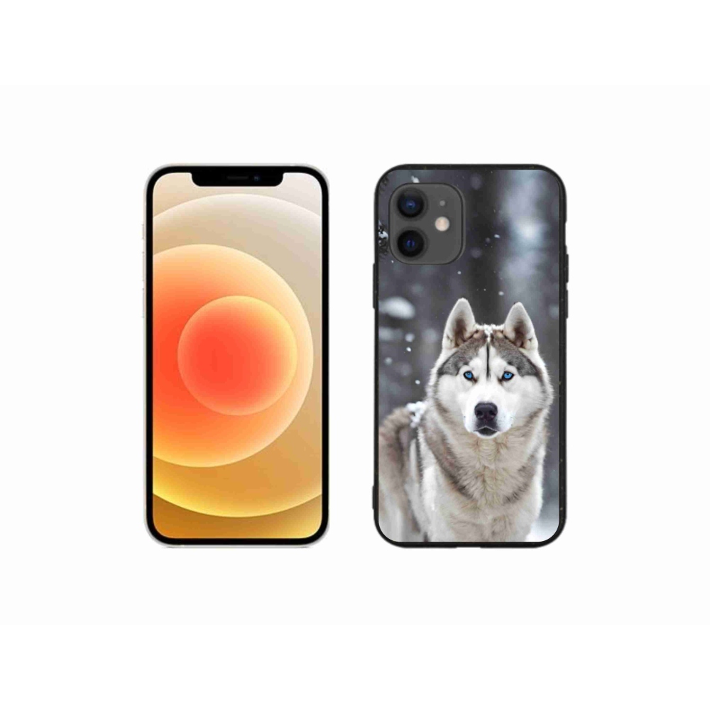 Zselés borítás mmCase iPhone 12 Mini készülékhez - husky 2