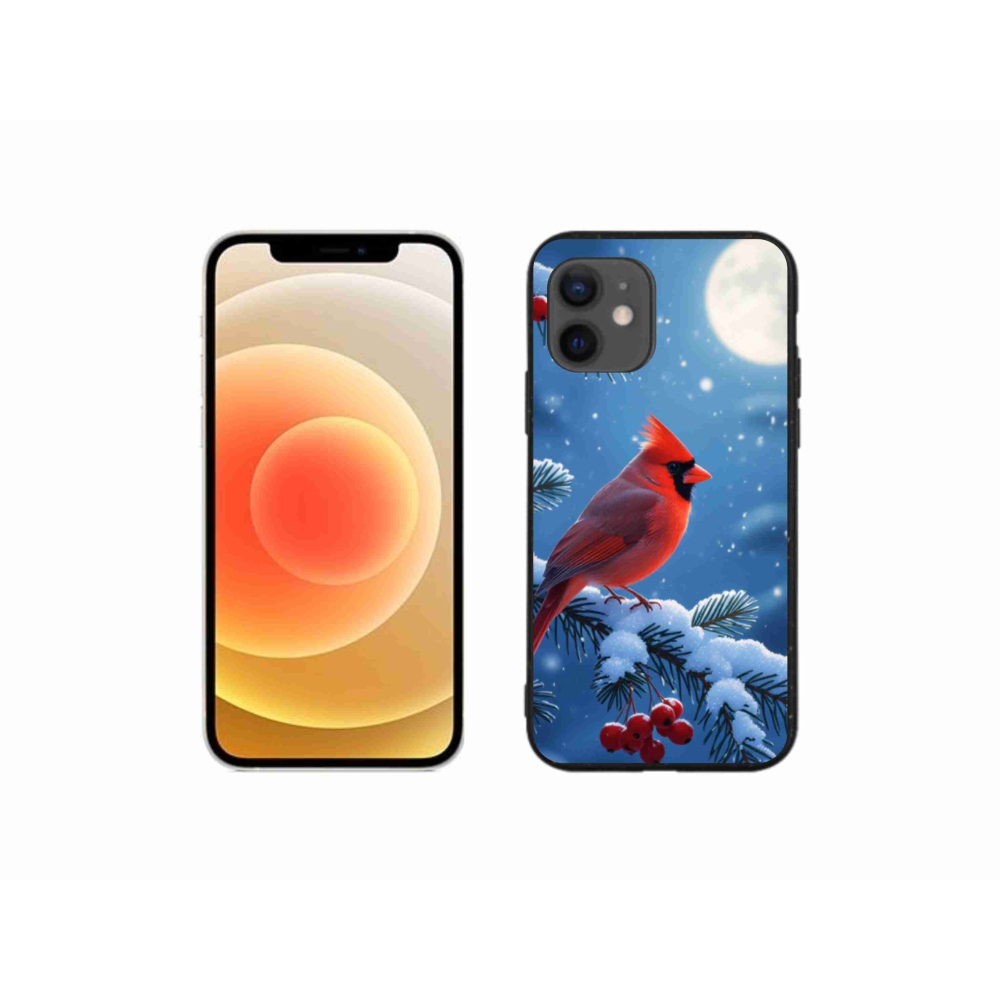 mmCase gél tok az iPhone 12 Mini-hez – bíborvörös