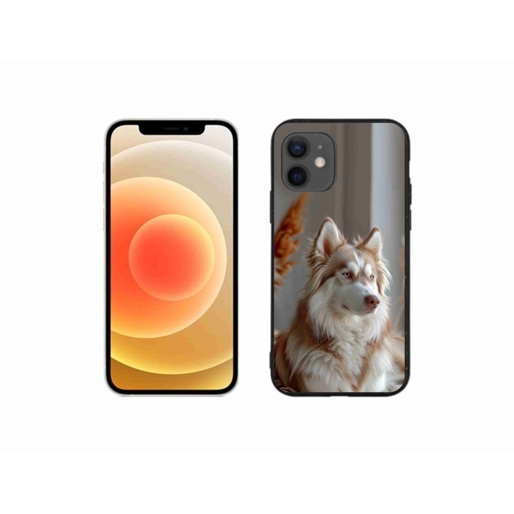 mmCase gél tok az iPhone 12 Mini-hez – nyugodt szibériai husky