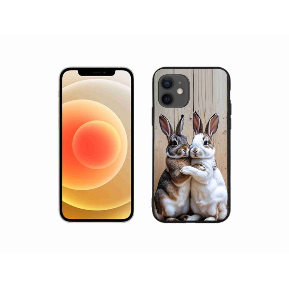mmCase gél tok az iPhone 12 Mini-hez – nyúlpár