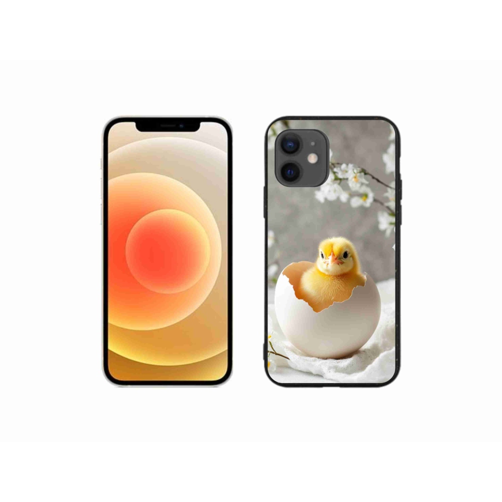 Gél borítás mmCase iPhone 12 Mini készülékhez - Csirke