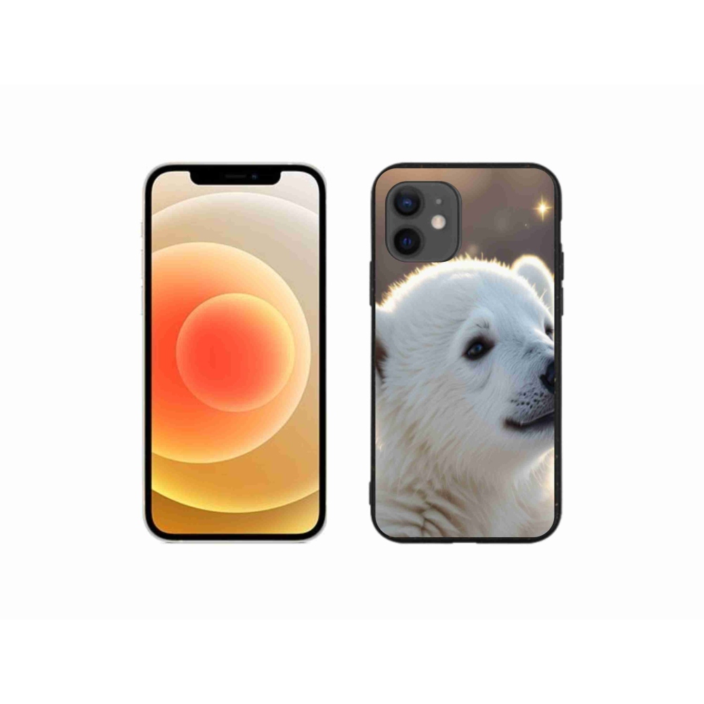 Zselés borítás mmCase iPhone 12 Mini készülékhez - jegesmedve