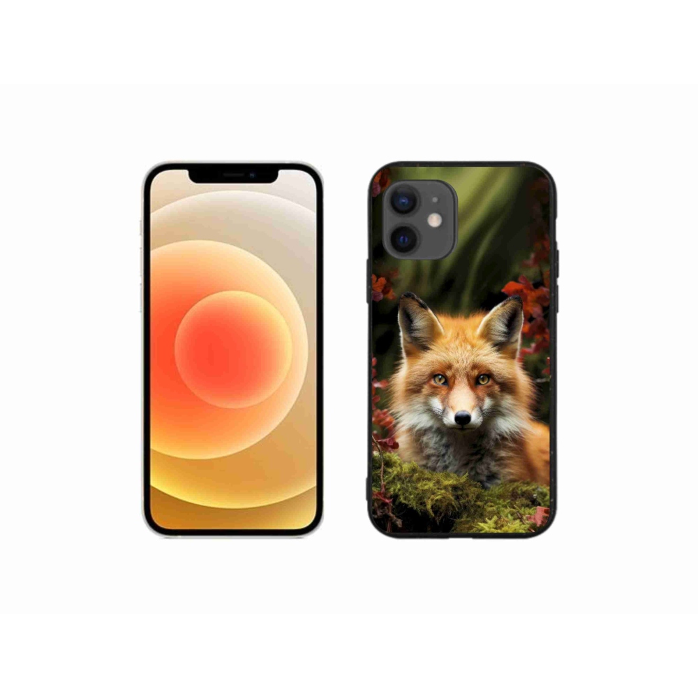 mmCase gél tok az iPhone 12 Mini-hez – róka az erdőben