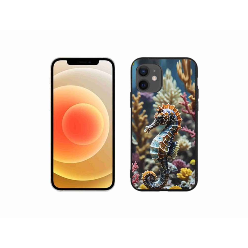 mmCase gél tok az iPhone 12 Mini-hez – tengeri csikóhal 2