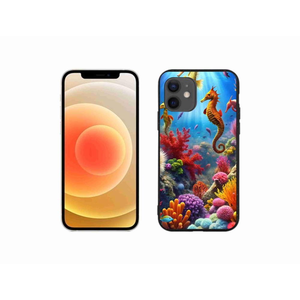Zselés borítás mmCase iPhone 12 Mini készülékhez - Sea World 3