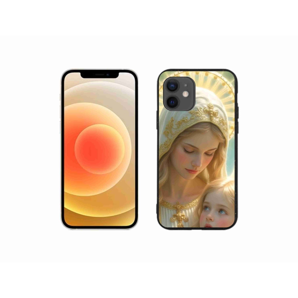 Gél borítás mmCase iPhone 12 Mini készülékhez - Vallásos motívum 2