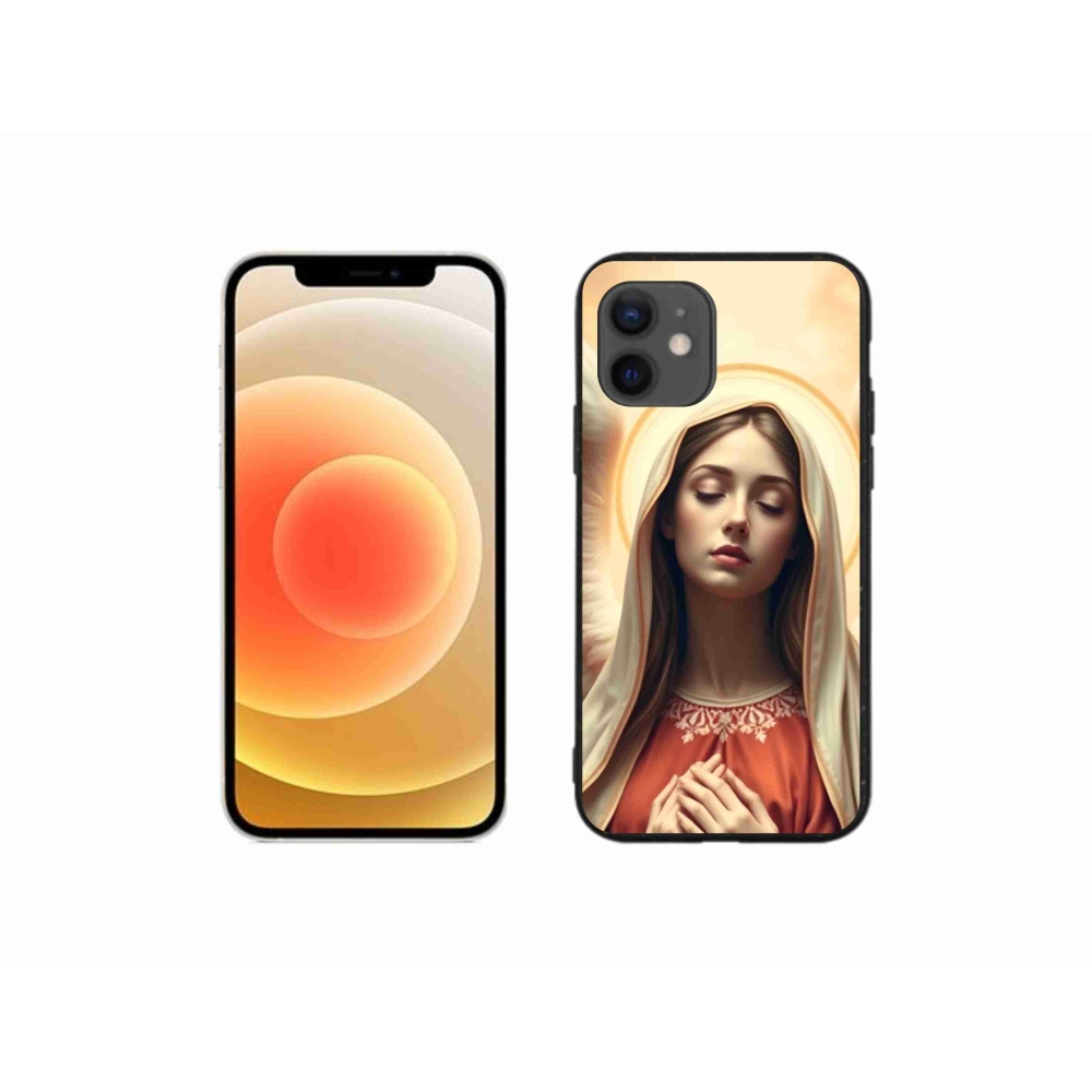 Zselés borítás mmCase iPhone 12 Mini készülékhez - vallási motívumok