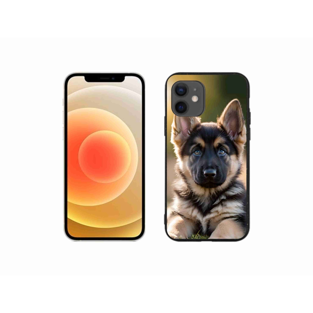 mmCase gél tok az iPhone 12 Mini-hez – német juhászkutya a természetben