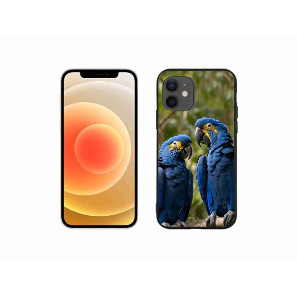mmCase gél tok az iPhone 12 Mini-hez – papagáj-duó