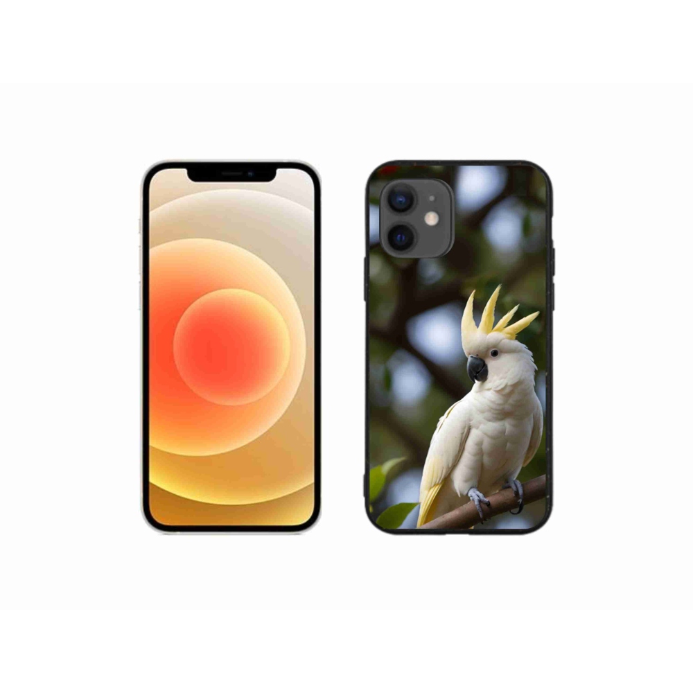 mmCase gél tok az iPhone 12 Mini-hez – kakadu papagáj 3