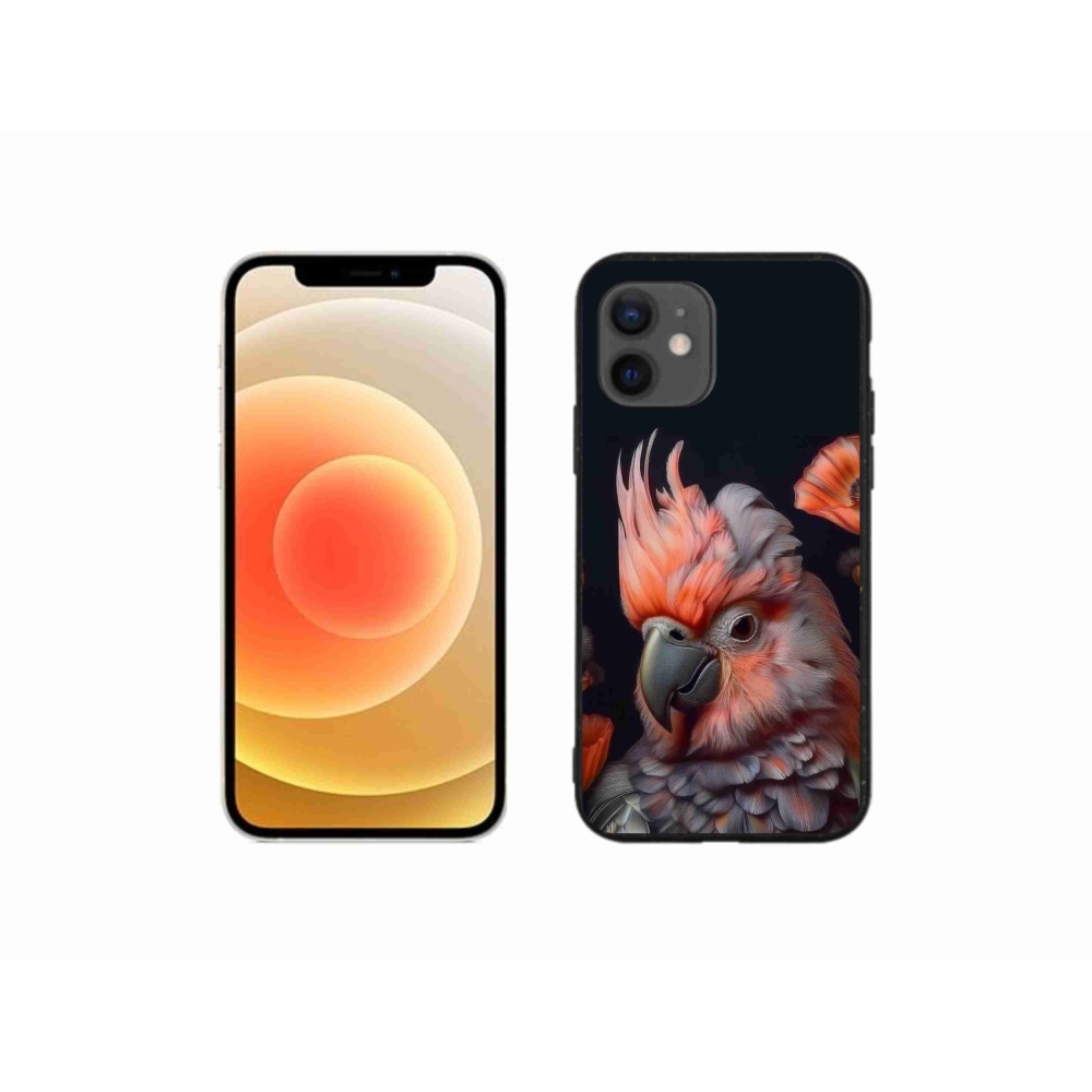 mmCase gél tok az iPhone 12 Mini-hez – színes kakadu papagáj
