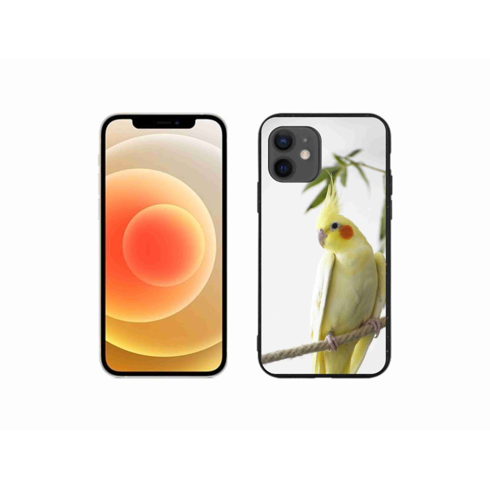 mmCase gél tok az iPhone 12 Mini-hez – tollas papagáj