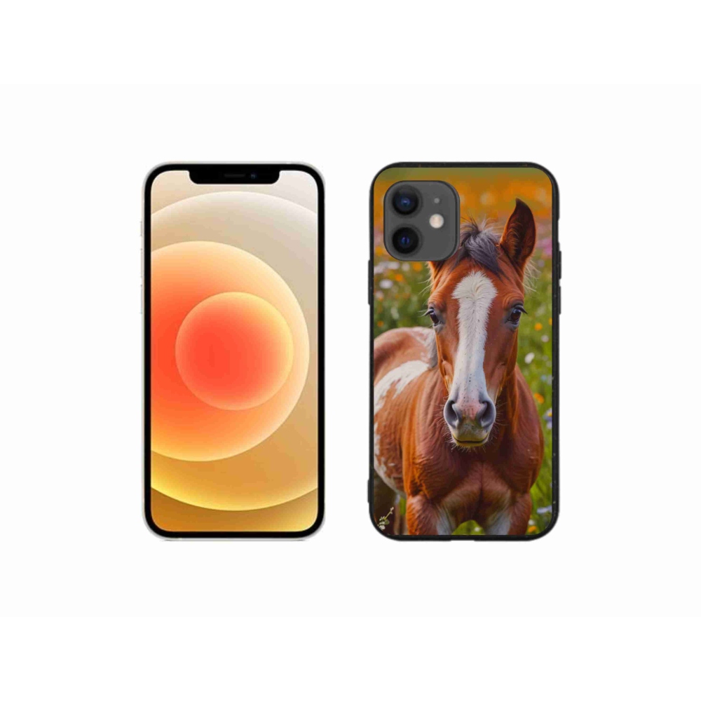 mmCase gél tok az iPhone 12 Mini-hez – aranyos csikó