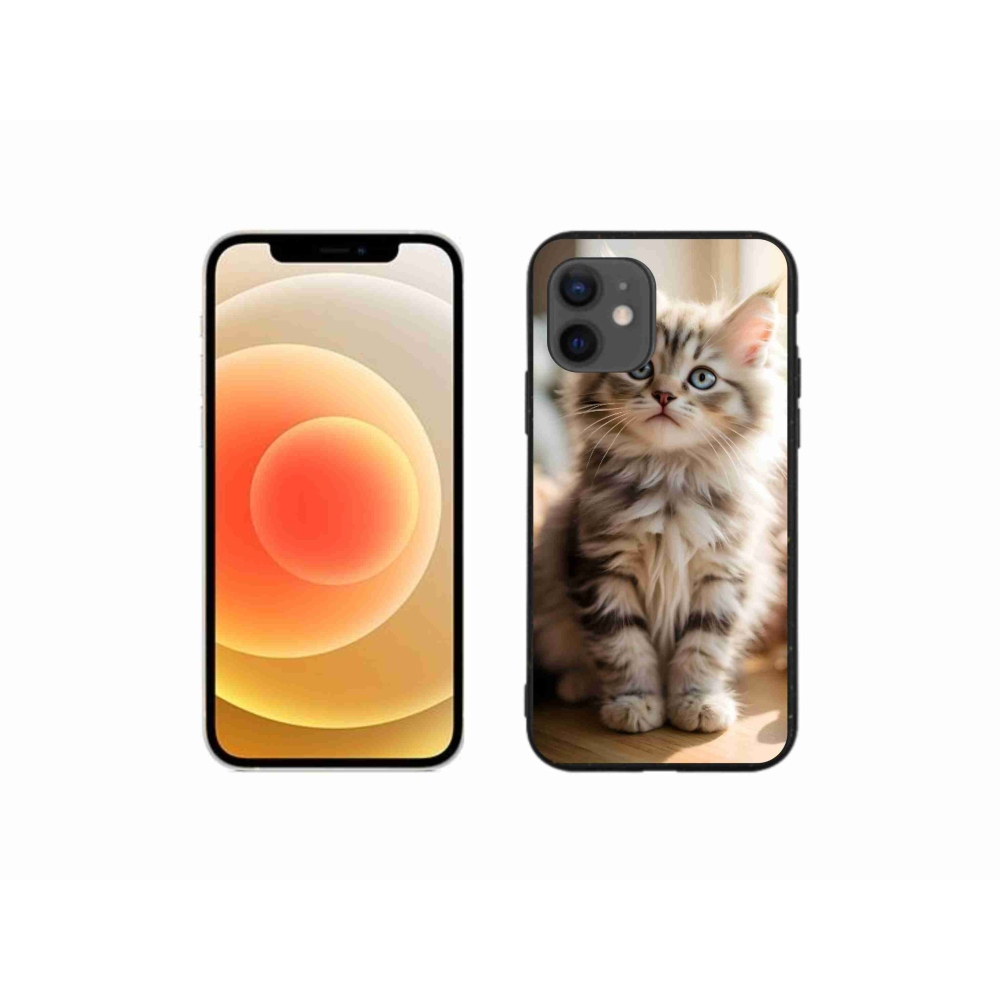 mmCase gél tok az iPhone 12 Mini-hez – aranyos cica 10