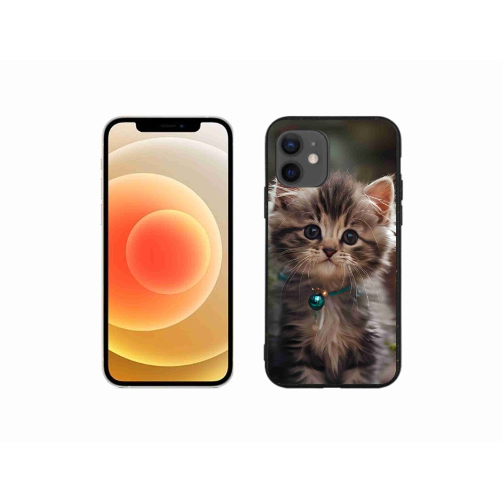 mmCase gél tok az iPhone 12 Mini-hez – aranyos cica 11