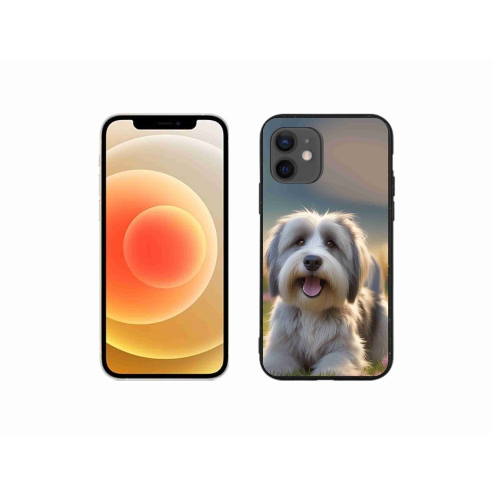 mmCase gél tok az iPhone 12 Mini-hez – aranyos havannai kutyus