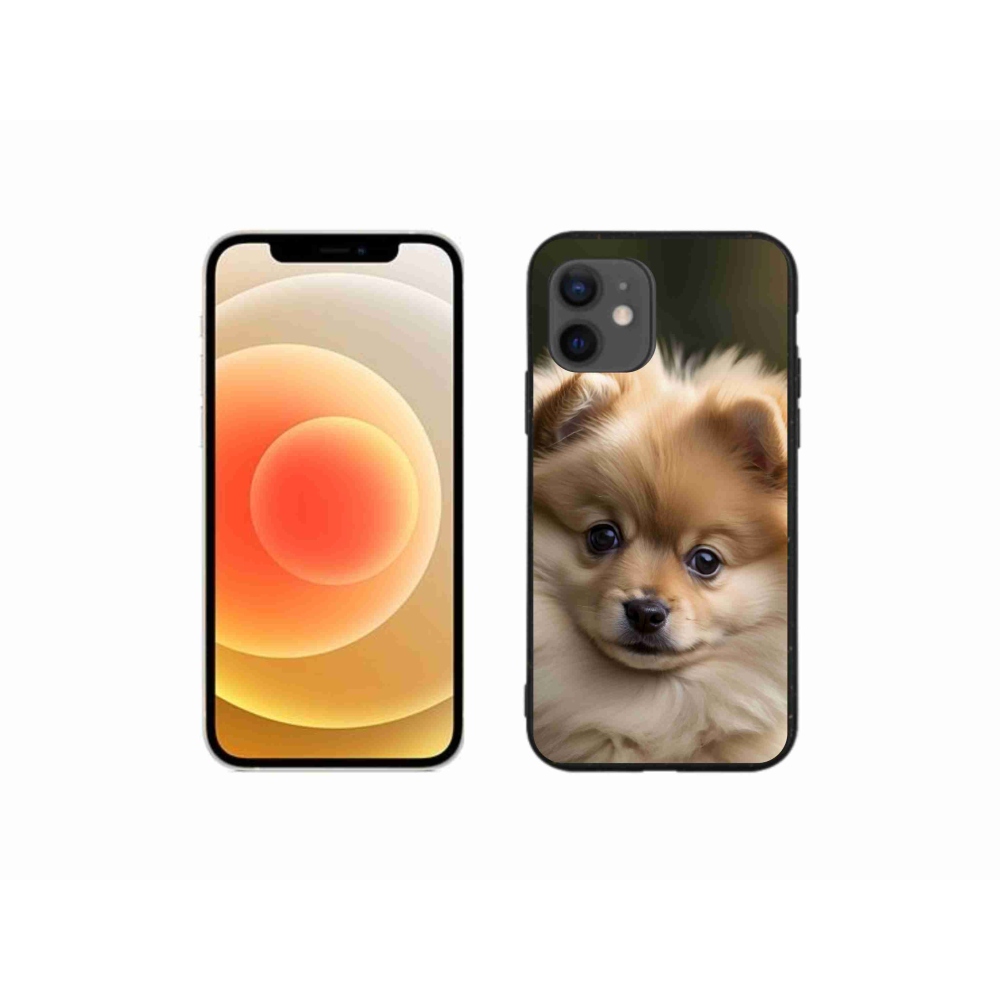 mmCase gél tok az iPhone 12 Mini-hez – aranyos pomerániai 2