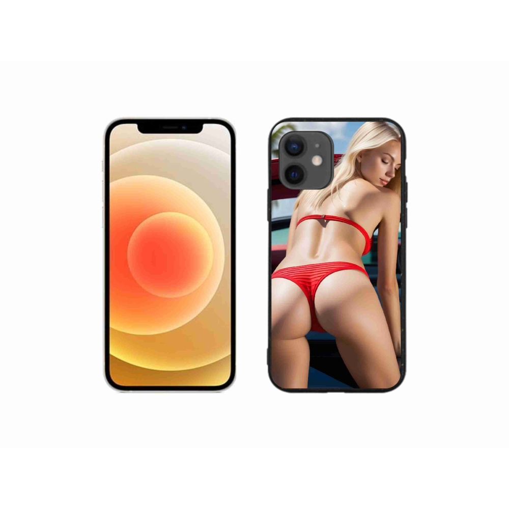 mmCase gél tok az iPhone 12 Mini-hez – szexi nő 2