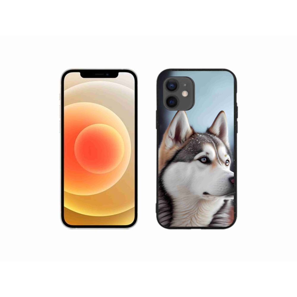 mmCase gél tok az iPhone 12 Mini-hez – szibériai husky