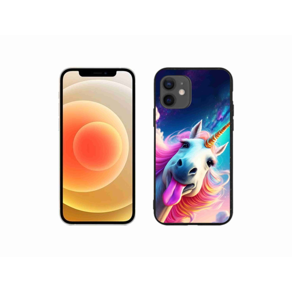 mmCase gél tok az iPhone 12 Mini-hez – őrült egyszarvú