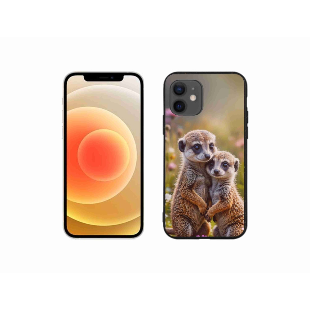 mmCase gél tok az iPhone 12 Mini-hez – szurikáta-duó