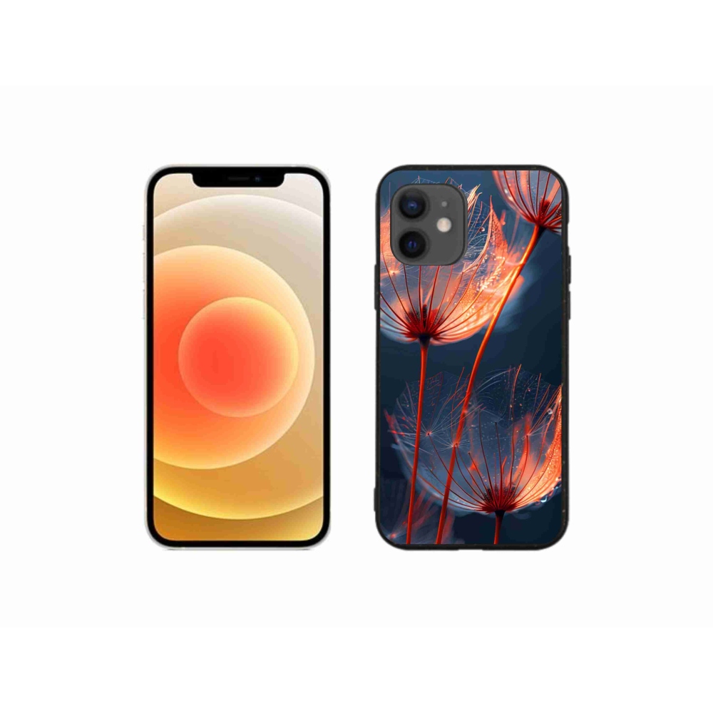 Gél borítás mmCase iPhone 12 Mini készülékhez - világító pehely