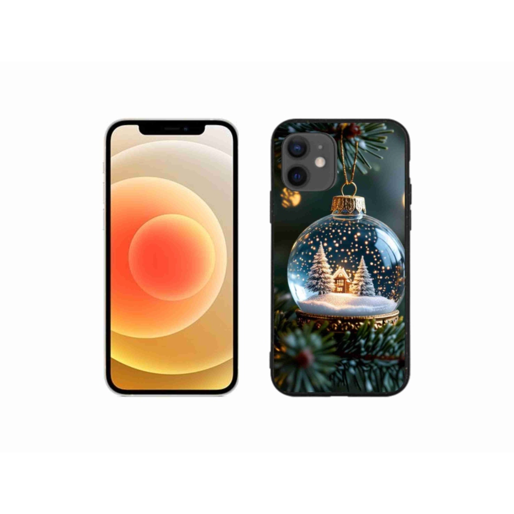 Gél borítás mmCase iPhone 12 Mini készülékhez - Karácsonyi gömb 2