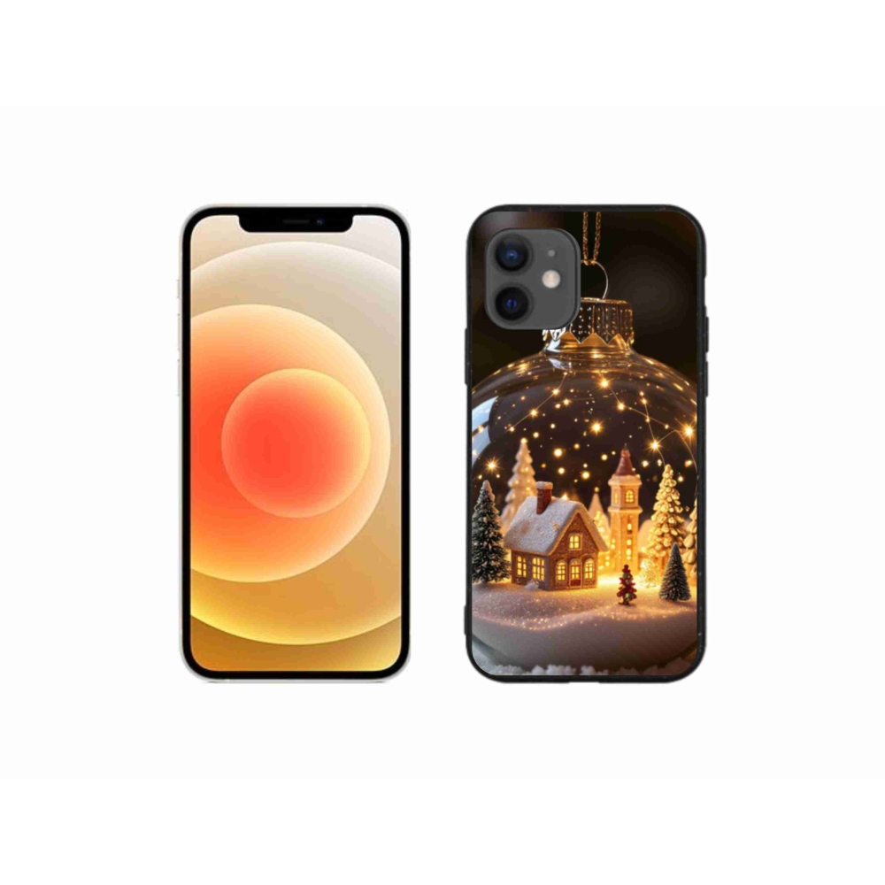 Gél borítás mmCase iPhone 12 Mini készülékhez - Karácsonyi gömb 3