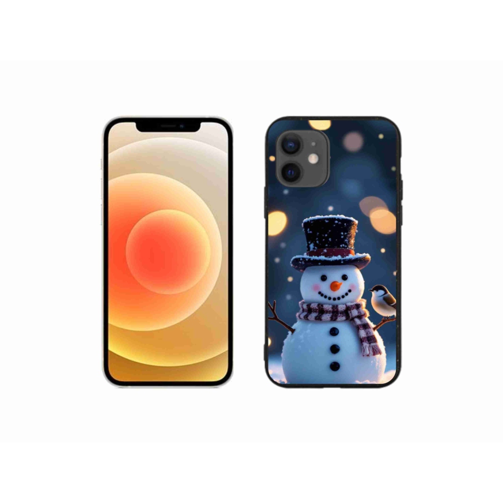 mmCase gél tok az iPhone 12 Mini-hez – karácsonyi hóember
