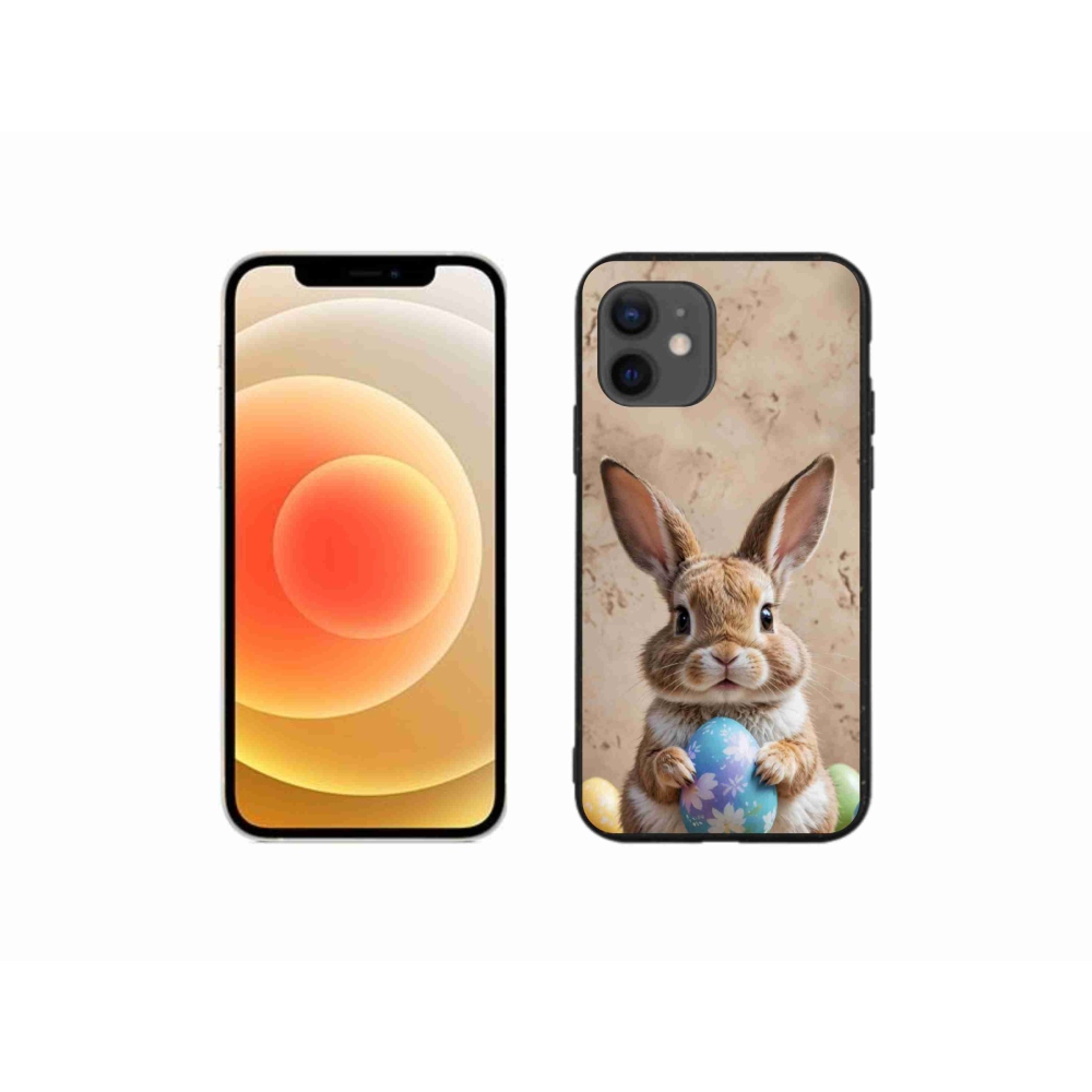 mmCase gél tok az iPhone 12 Mini-hez – húsvéti nyuszi