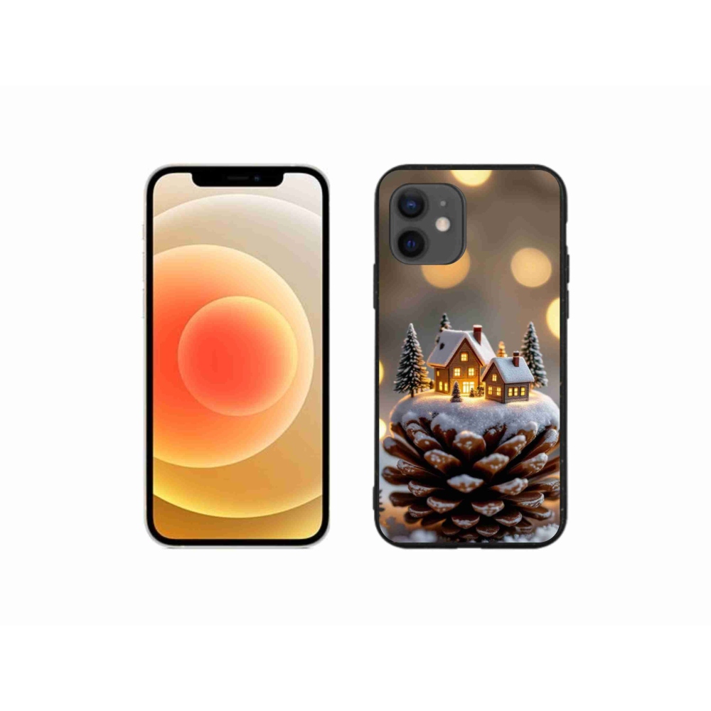 mmCase gél tok az iPhone 12 Mini-hez – téli falu