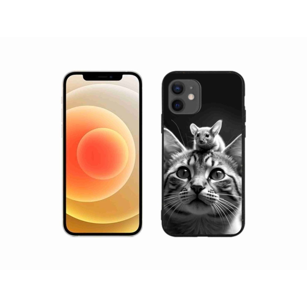 Gél borítás mmCase iPhone 12 Mini készülékhez - Állati barátság 2