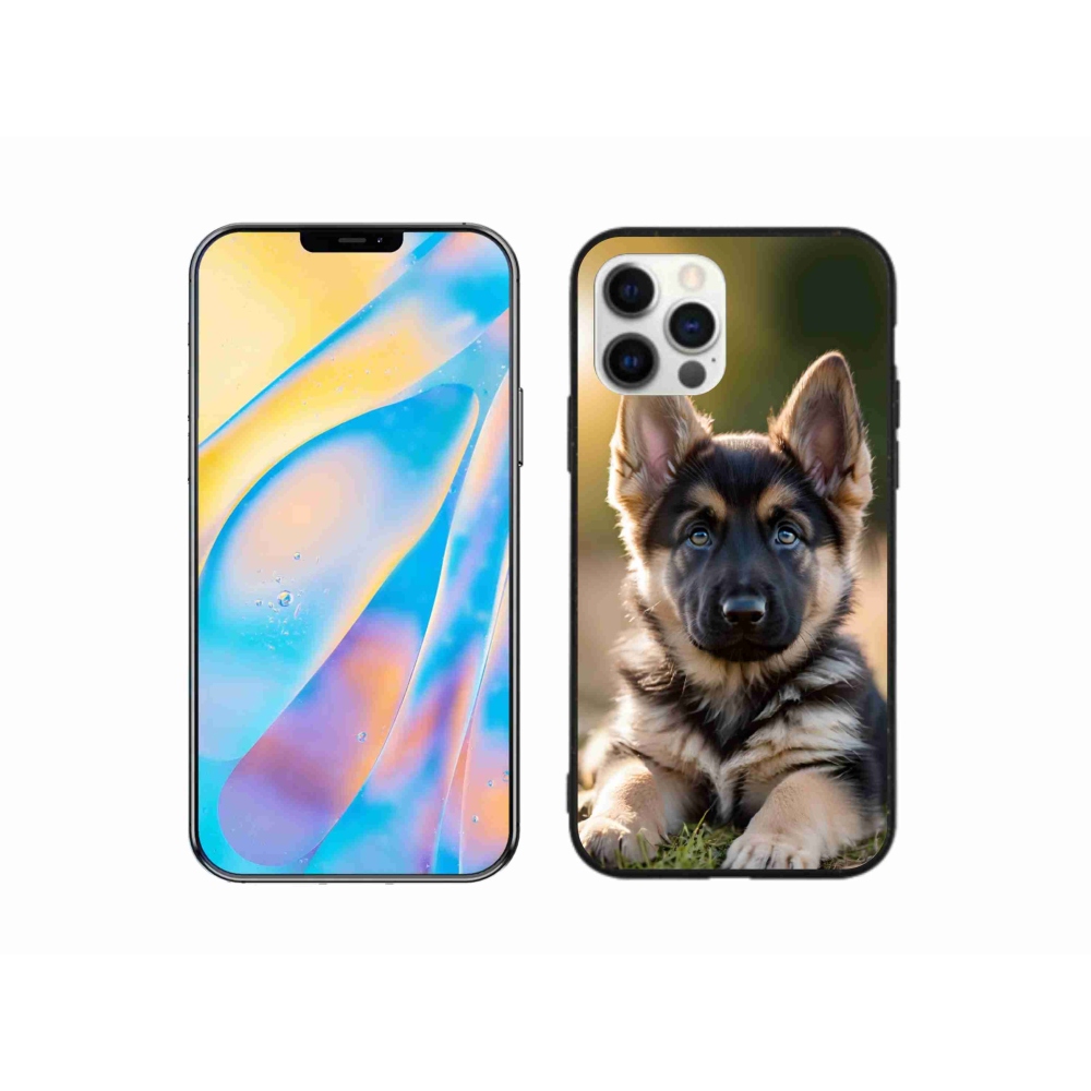 mmCase gél tok az iPhone 12-hez – német juhászkutya a természetben