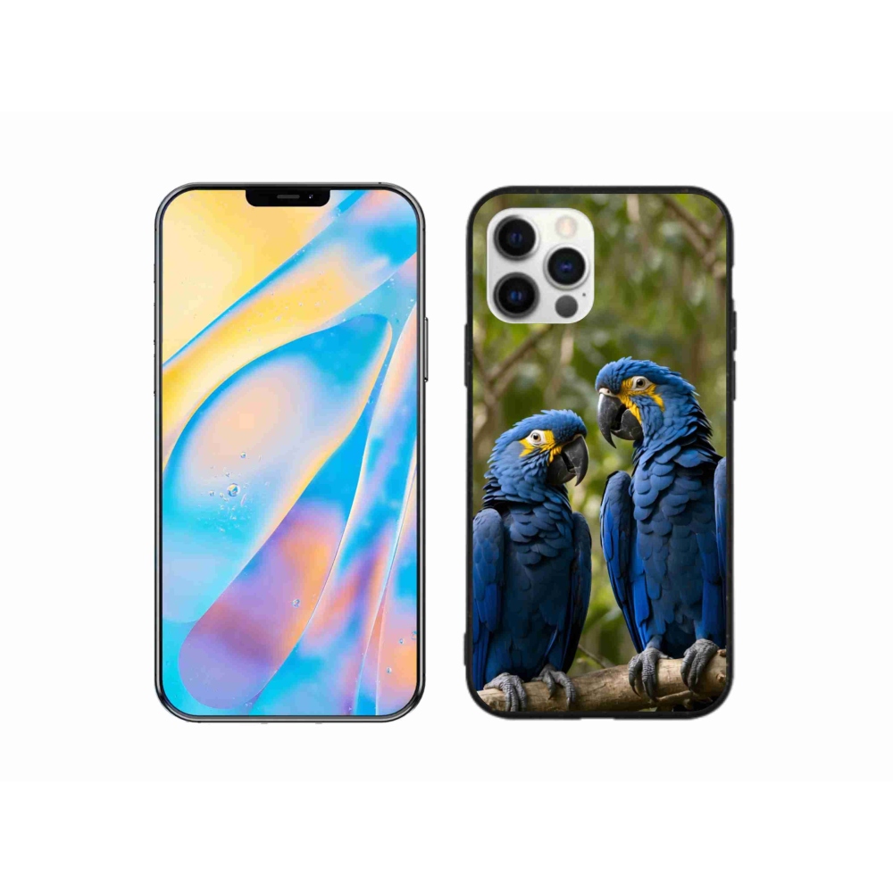 mmCase gél tok az iPhone 12-hez – papagáj-duó