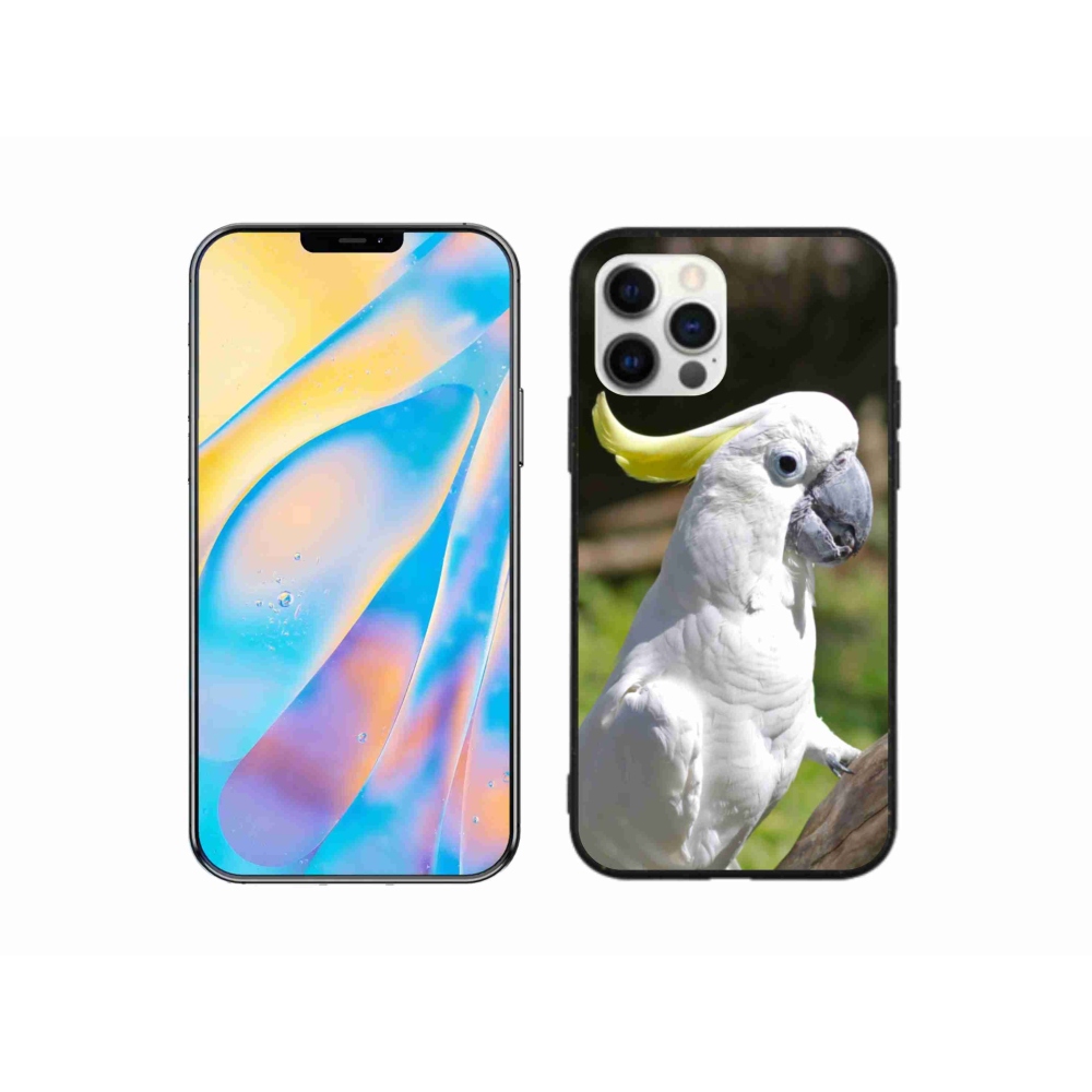 Zselés borítás mmCase iPhone 12 készülékhez - papagáj kakadu 2