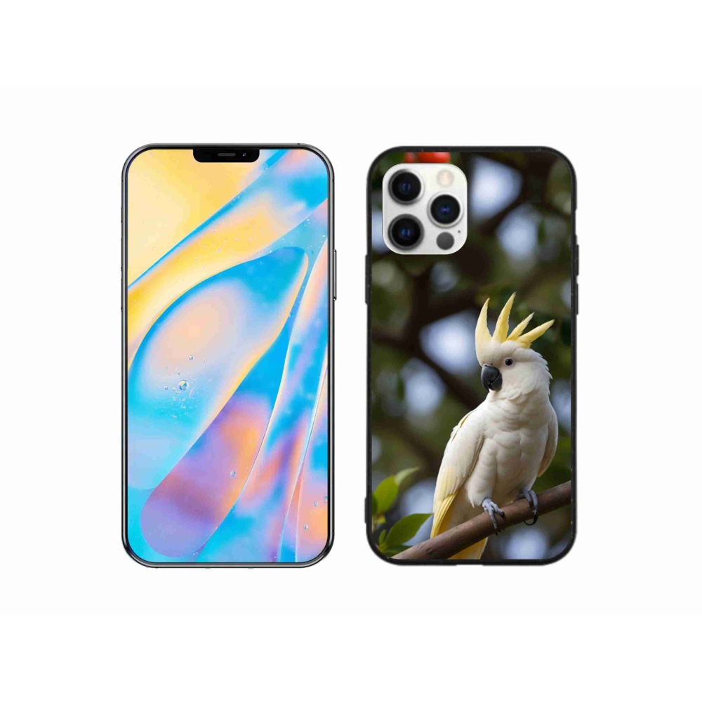 mmCase gél tok az iPhone 12-hez – kakadu papagáj 3