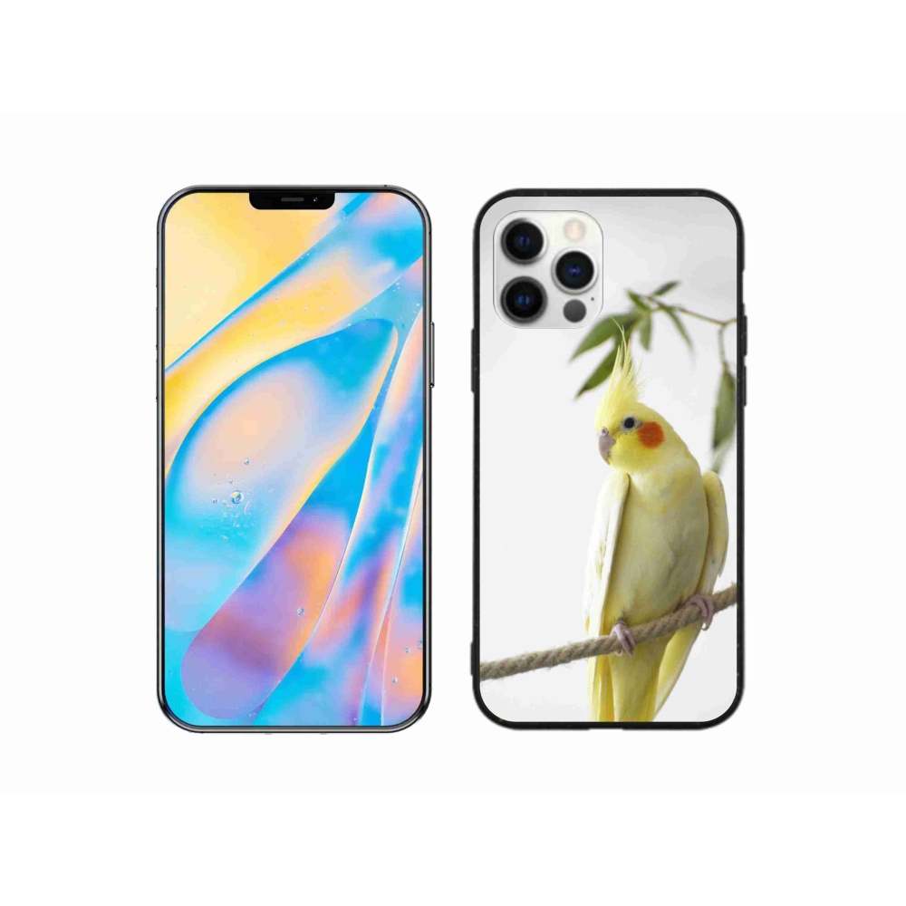 mmCase gél tok az iPhone 12-hez – csuklyás papagáj