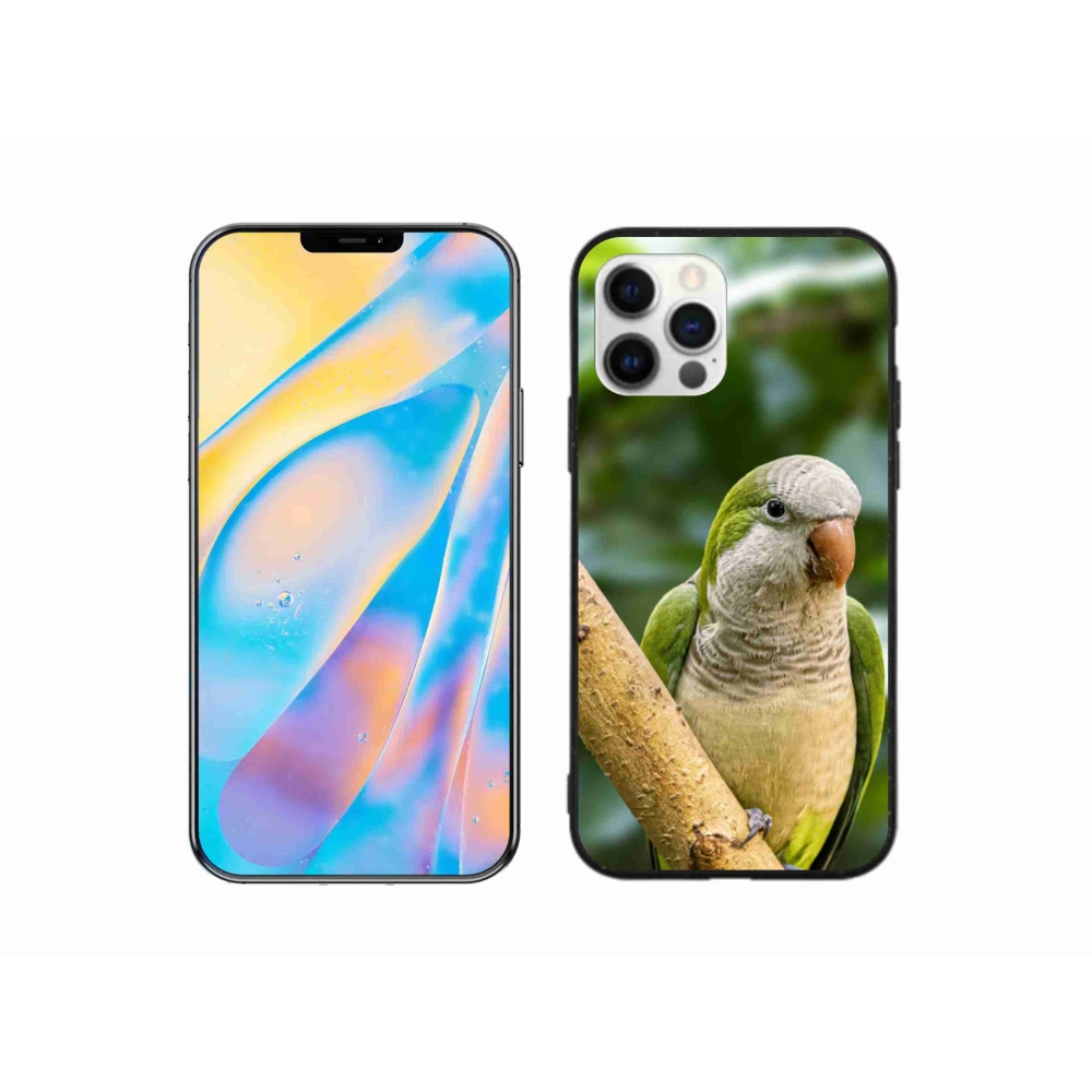 Zselés borítás mmCase iPhone 12 készülékhez - papagáj
