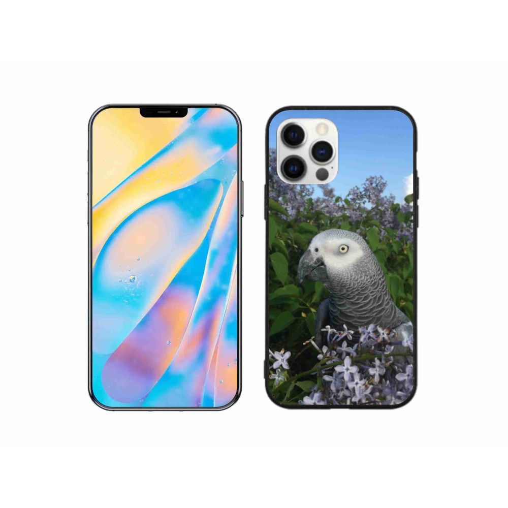 Zselés borítás mmCase iPhone 12 készülékhez - papagáj