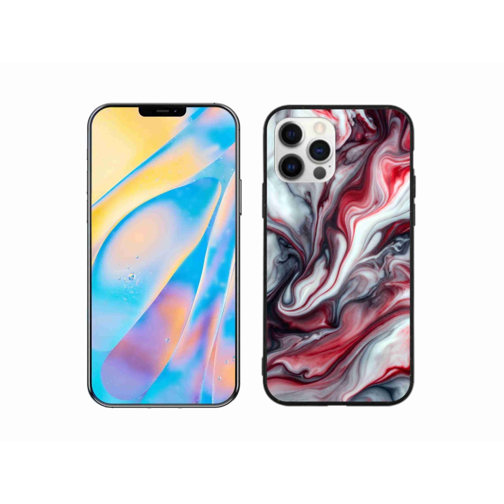 Gél borítás mmCase iPhone 12 Pro készülékhez - absztrakt motívum 37