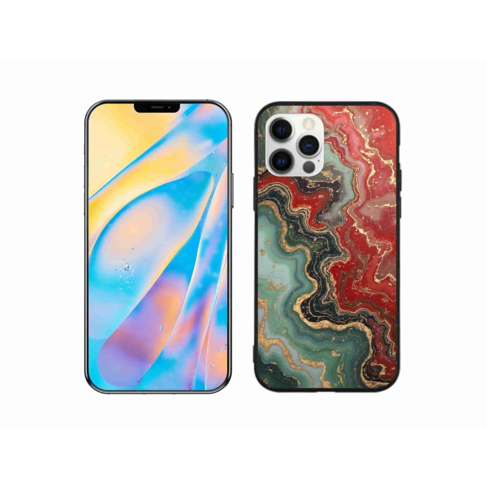 Gél borítás mmCase iPhone 12 Pro készülékhez - absztrakt motívum 55