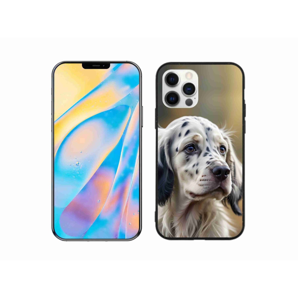 Zselés borítás mmCase iPhone 12 Pro készülékhez - English Setter