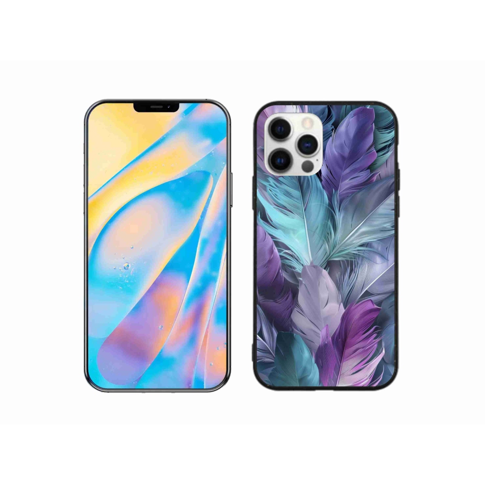 Zselés borítás mmCase iPhone 12 Pro készülékhez - színes toll 2