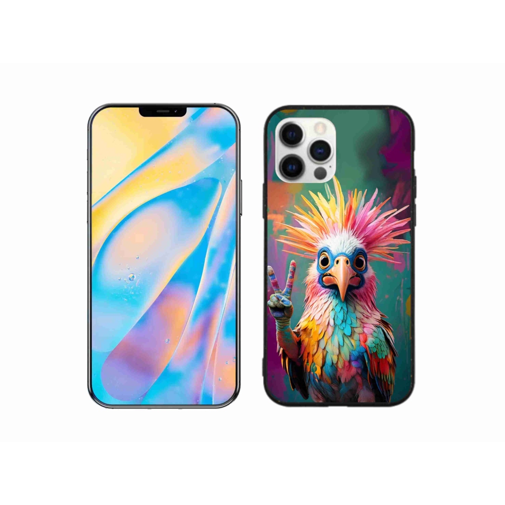 mmCase gél tok az iPhone 12 Pro-hoz – színes lázadó